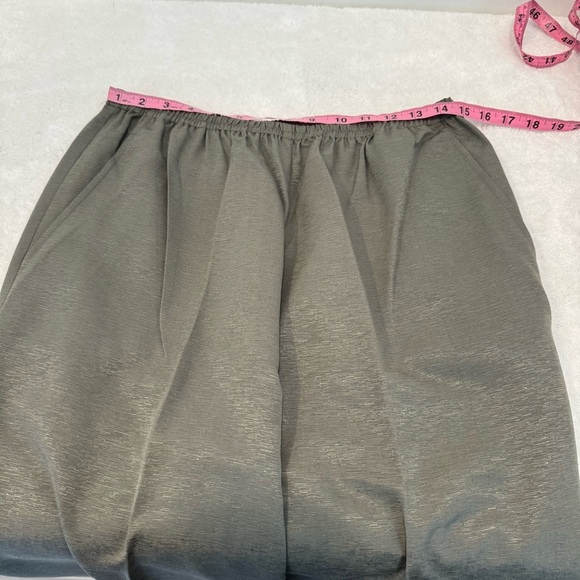 Eileen Fisher 100% silk pants and long sleeve top set 3 women’s size L/XL - Picture 12 of 15